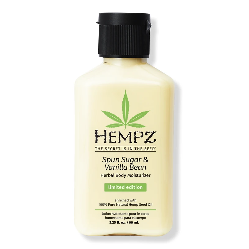 Hempz Spun Sugar & Vanilla Bean Herbal Body Moisturizer - oz