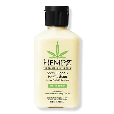 Hempz Spun Sugar & Vanilla Bean Herbal Body Moisturizer - oz