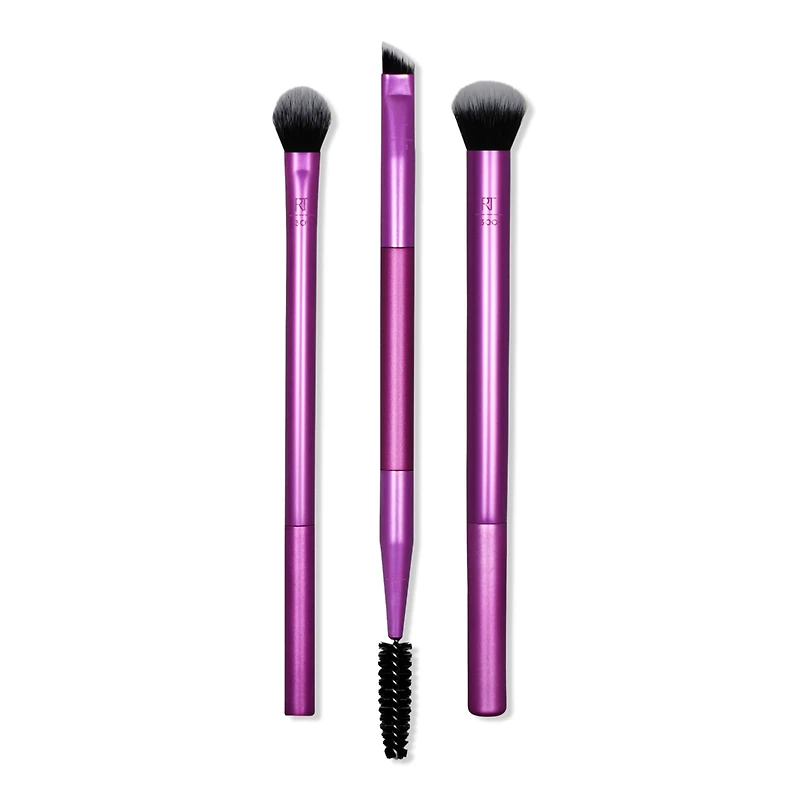 Real Techniques Eye Shade & Blend Eye Makeup Brush Trio Set