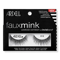 Ardell Faux Mink #812 False Eyelash, Lightweight with Invisiband