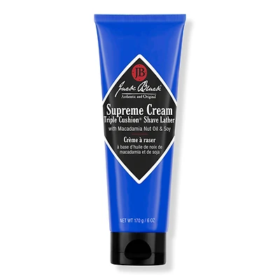 Jack Black Supreme Cream Triple Cushion Shave Lather - 6.0 oz