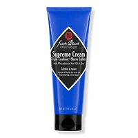 Jack Black Supreme Cream Triple Cushion Shave Lather - 6.0 oz
