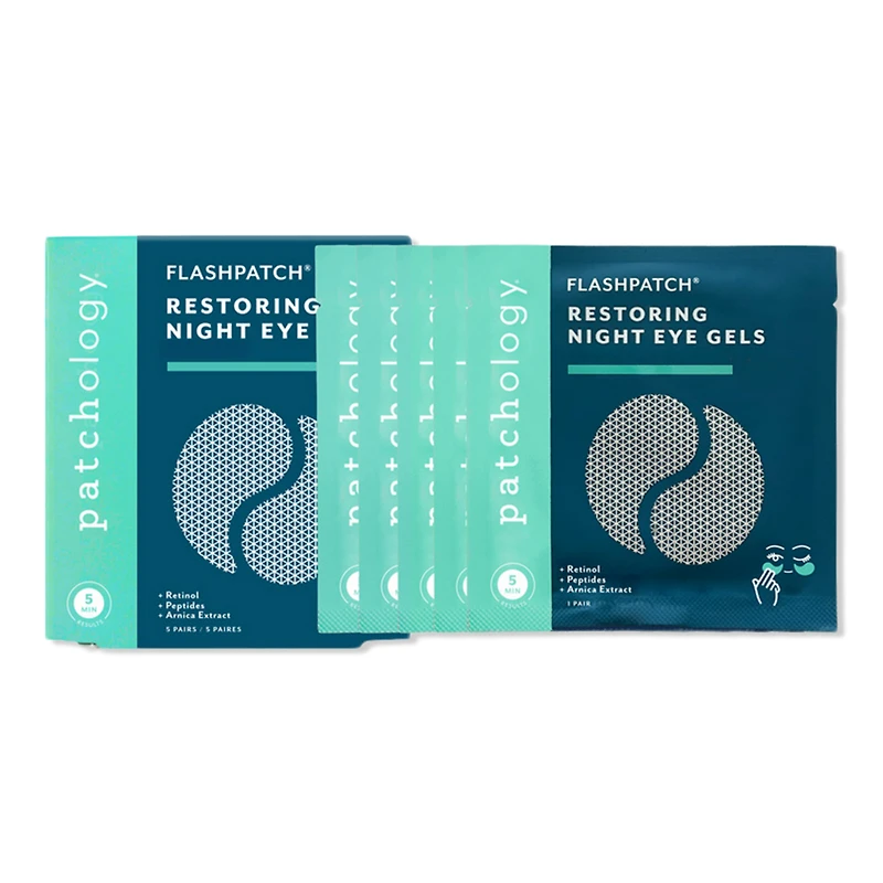 Patchology FlashPatch Restoring Night Eye Gels - pair