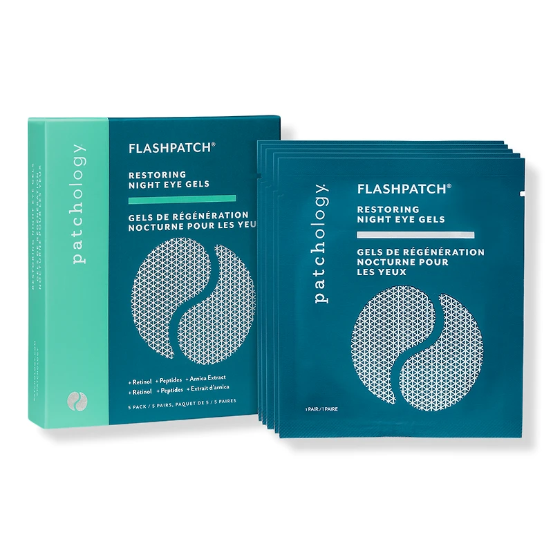 Patchology FlashPatch Restoring Night Eye Gels - pair
