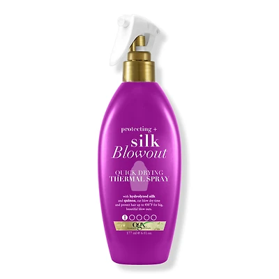 OGX Protecting + Silky Blowout Quick Drying Thermal Spray