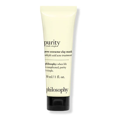 Philosophy Purity Made Simple Pore Extractor Clay Mask - oz