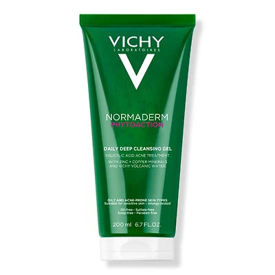 Vichy Normaderm Phytoaction Daily Deep Cleansing with Salicylic Acid - oz