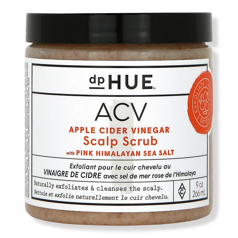 dpHUE Apple Cider Vinegar Scalp Scrub With Pink Himalayan Sea Salt - oz