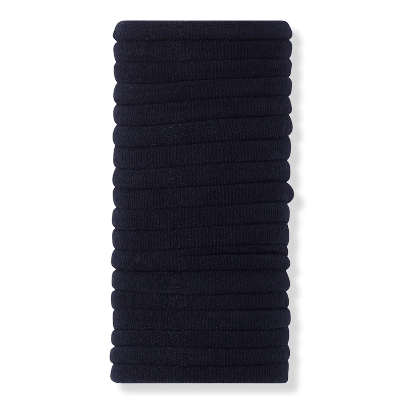 Scunci No Damage Black Elastics - Black
