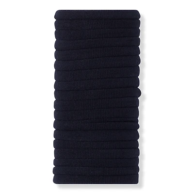 Scunci No Damage Black Elastics - Black