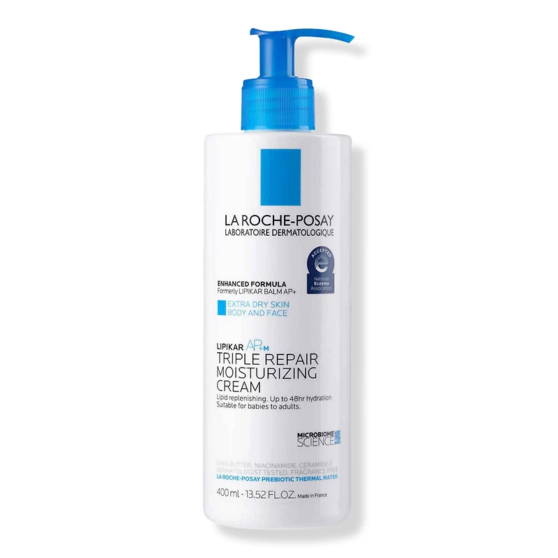 La Roche-Posay Lipikar AP+M Triple Repair Body Moisturizing Cream for Dry Skin - oz