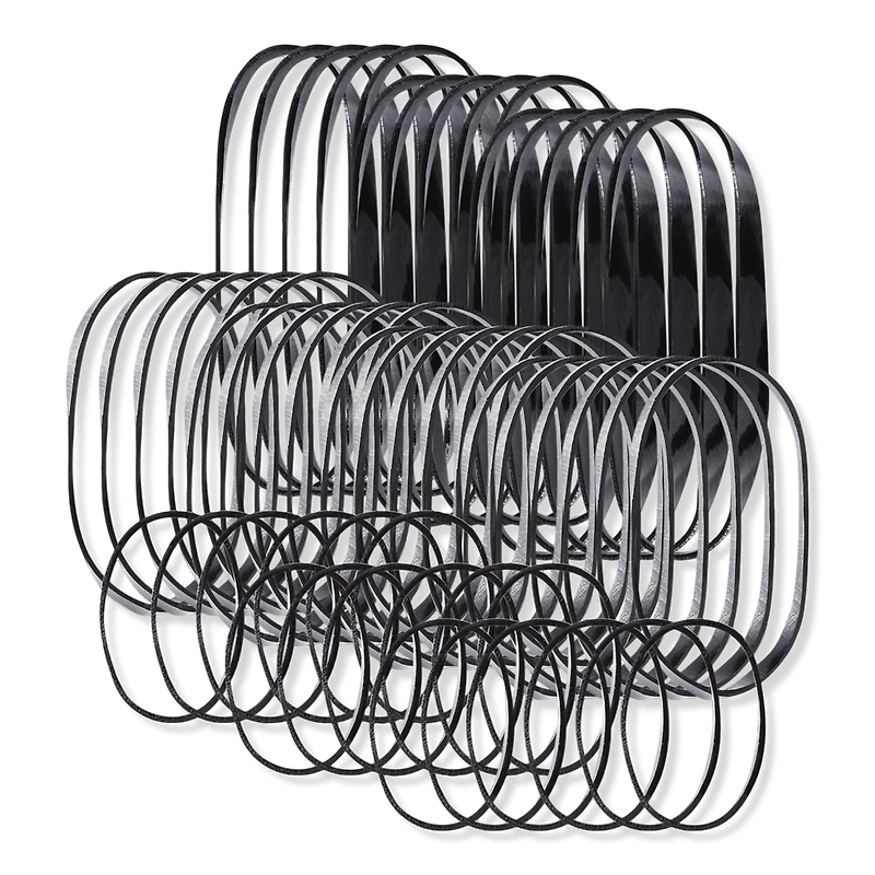 Kitsch Black No-Snag Elastics