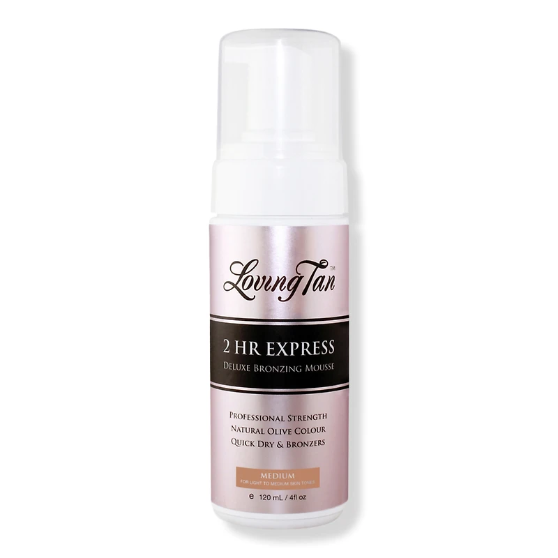 Loving Tan 2 HR Express Self-Tanning Mousse Medium - oz