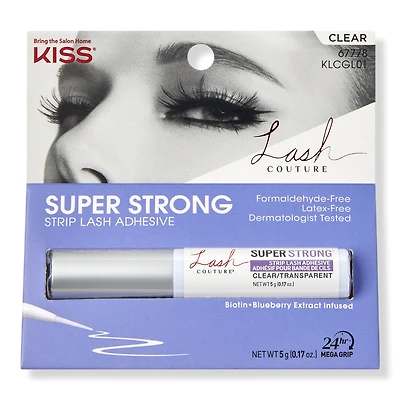 Kiss Lash Couture Strip Lash Adhesive - Clear