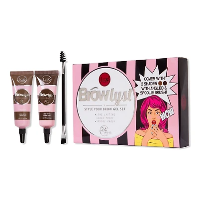 J.Cat Beauty Browlyst Brow Gel Set Brown