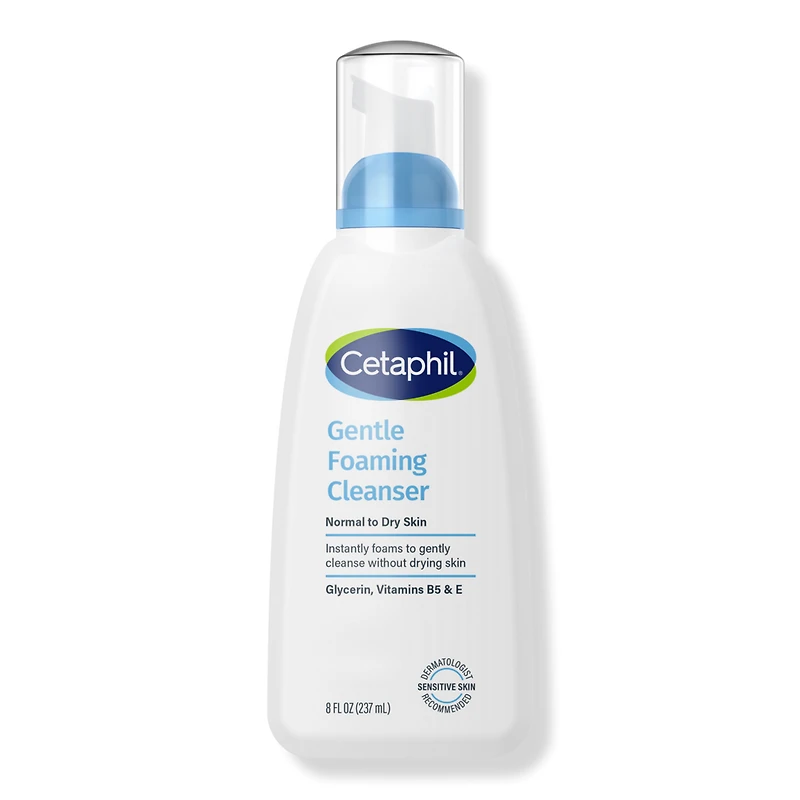 Cetaphil Gentle Foaming Cleanser Face Wash for Sensitive Skin