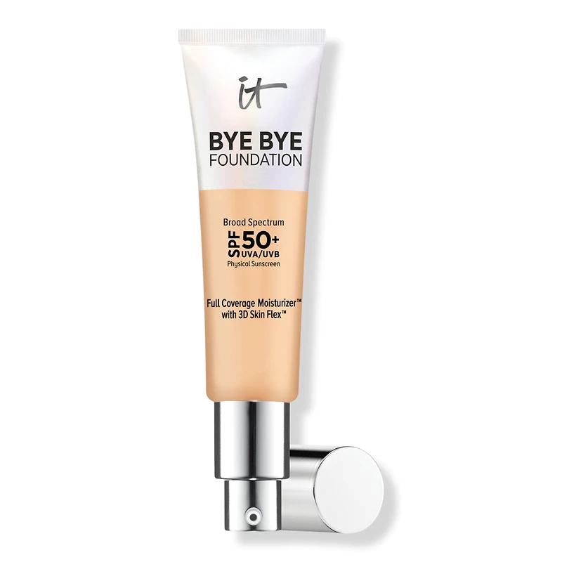 IT Cosmetics Bye Foundation Full Coverage Moisturizer with SPF 50+