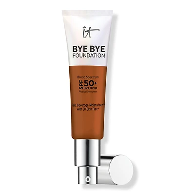 IT Cosmetics Bye Foundation Full Coverage Moisturizer with SPF 50+