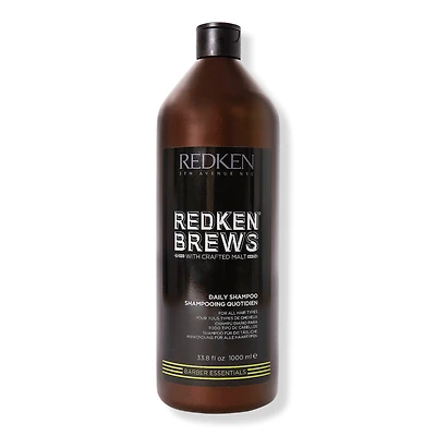 Redken Brews Daily Shampoo - 33.8 oz (Jumbo)
