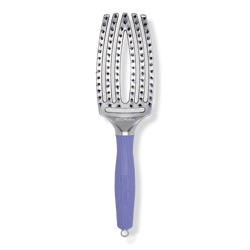 Olivia Garden Medium Vented Paddle Fingerbrush Combo