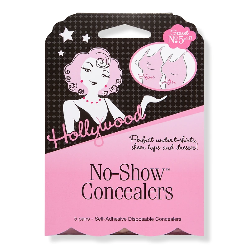 Hollywood Fashion Secrets No-Show Concealers, Self-Adhesive Disposable Nipple Concealers