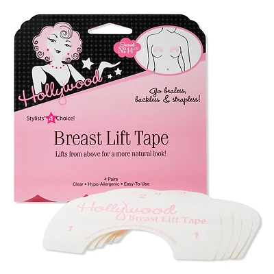 Hollywood Fashion Secrets Breast Lift Tape, Clear Hypo-Allergenic