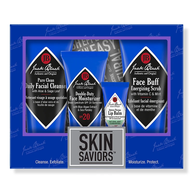 Jack Black Skin Saviors 4-Step Regimen Set