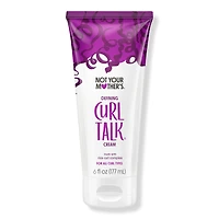 Not Your Mother's Curl Talk Defining & Frizz Taming Hair Cream - oz