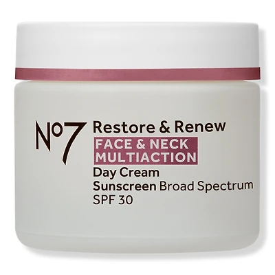 No7 Restore & Renew Face & Neck Multi Action Day Cream SPF 30
