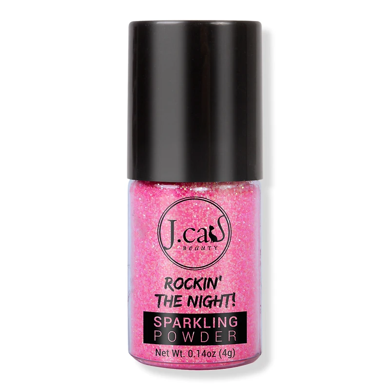 J.Cat Beauty Rockin' The Night Sparkling Powder - Ultra Pink