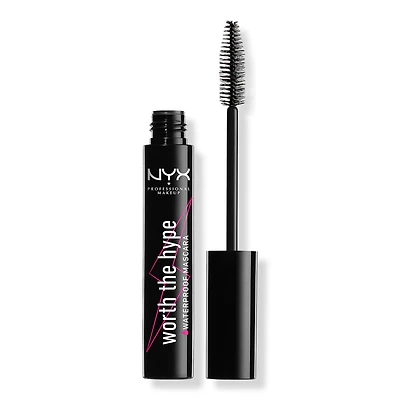 NYX Professional Makeup Worth The Hype Volumizing Waterproof Mascara - Black