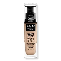 NYX Professional Makeup Can't Stop Won't 24HR Full Coverage Matte Foundation