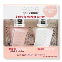 Essie Gel Couture Longwear Nail Polish + Top Coat Kit - Fairy Tailor + Top Coat