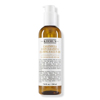 Kiehl's Since 1851 Calendula Deep Cleansing Foaming Face Wash - oz