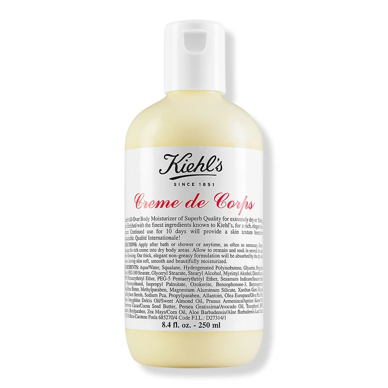 Kiehl's Since 1851 Creme de Corps Body Moisturizer - oz