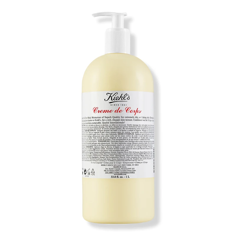 Kiehl's Since 1851 Creme de Corps Body Moisturizer - oz