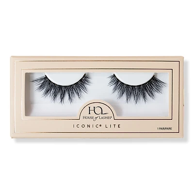 House of Lashes Iconic Lite Natural Volume Faux Mink Fibers False Eyelashes
