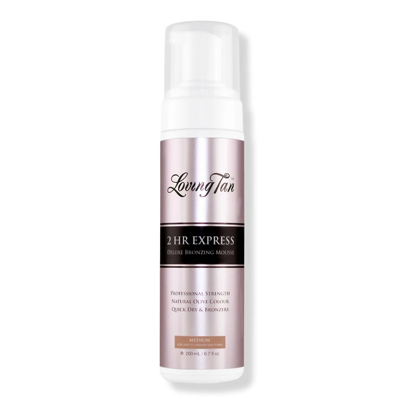 Loving Tan 2 HR Express Self Tanning Mousse Medium - oz