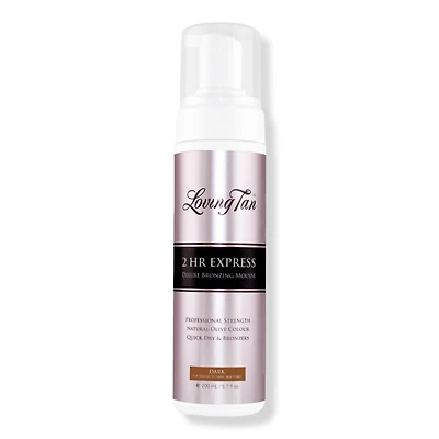 Loving Tan 2 HR Express Self-Tanning Mousse Dark - oz
