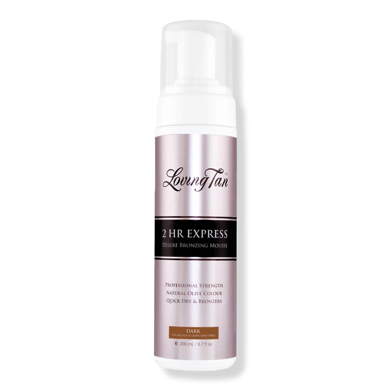 Loving Tan 2 HR Express Self Tanning Mousse Dark - oz