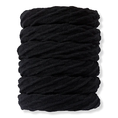 Scunci Seamless Black Elastics