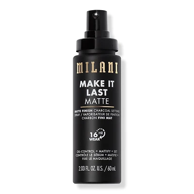 Milani Make It Last Matte - Finish Charcoal Setting Spray