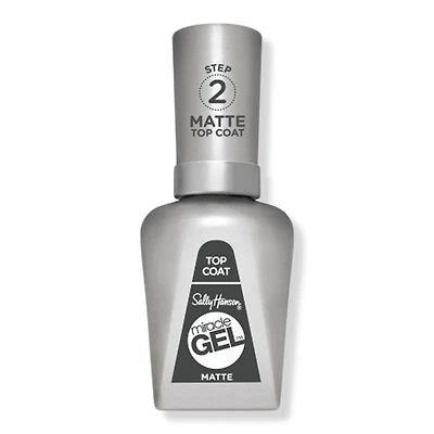 Sally Hansen Miracle Gel Nail Polish Matte Top Coat - Matte Top Coat