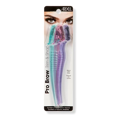 Ardell Pro Brow Trim & Shape Disposable Razors