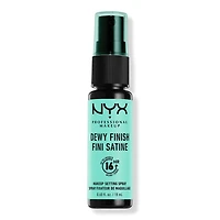NYX Professional Makeup Dewy Finish Long Lasting Setting Spray Formula - oz