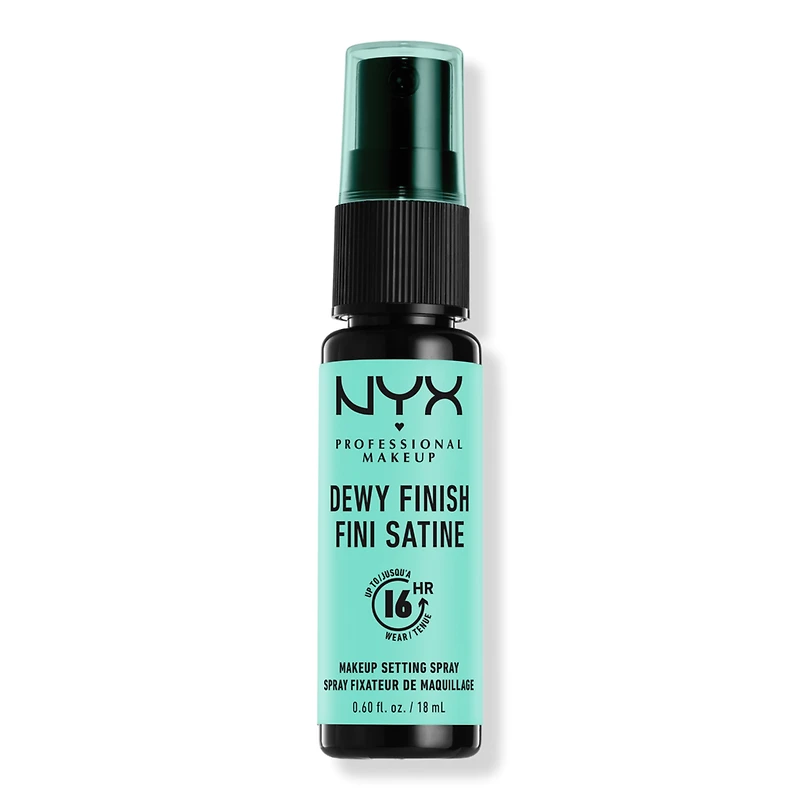 NYX Professional Makeup Dewy Finish Long Lasting Setting Spray Vegan Formula - oz