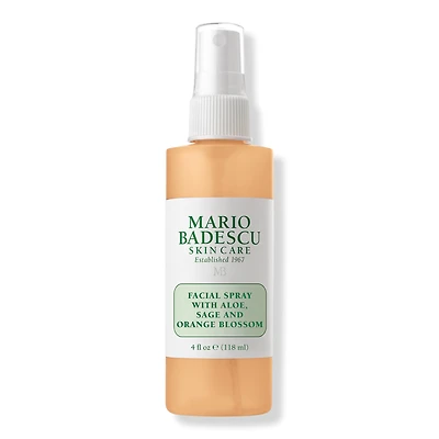 Mario Badescu Facial Spray with Aloe, Sage and Orange Blossom - 4.0 oz