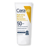 CeraVe Hydrating Mineral Sunscreen SPF 50 Body Lotion
