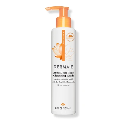 DERMA E Acne Deep Pore Salicylic Acid Cleansing Wash