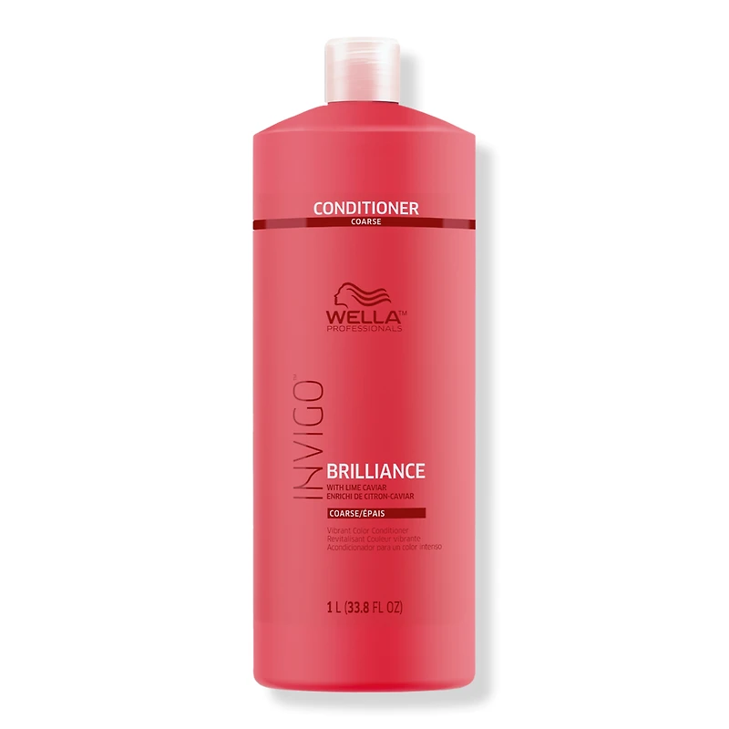 Wella Invigo Brilliance Conditioner For Coarse Hair - oz